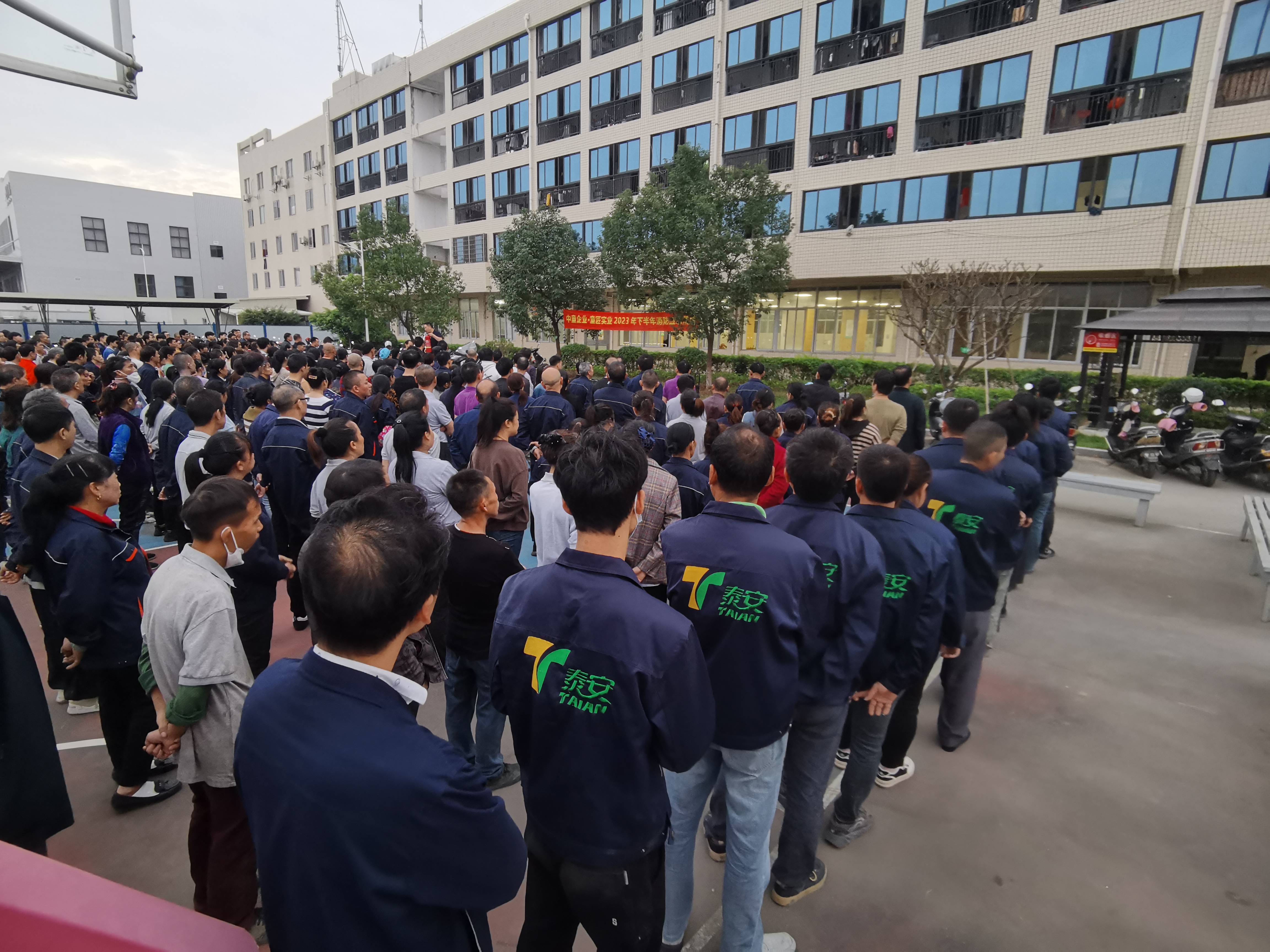 Fujian Taian Coating film Co., Ltd. ฝึกซ้อมดับเพลิง